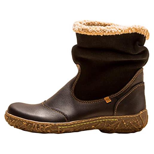 El Naturalista n758 nido, stivaletti donna, nero, 36 eu