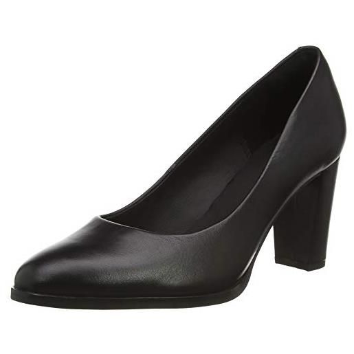 Clarks kaylin cara, scarpe con tacco, donna, nero (black interest), 38 eu