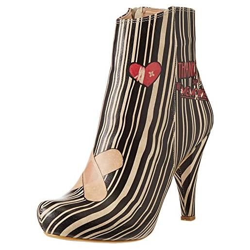 DOGO jazzy boots, stivaletto donna, multicolore, 37 eu