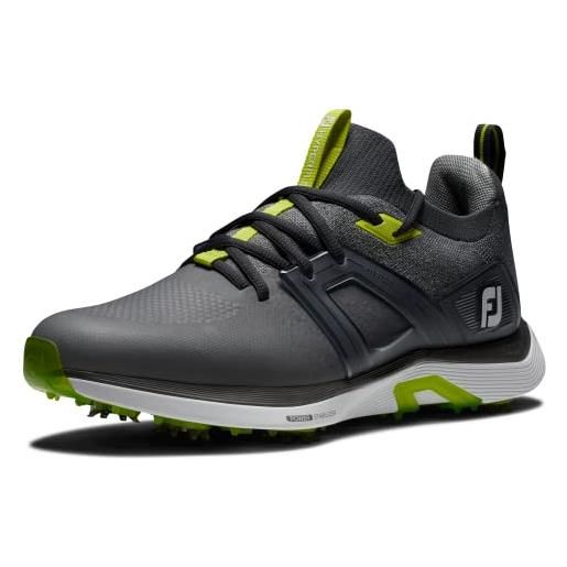 Footjoy hyperflex, scarpe da golf uomo, bianco/grigio, 44 eu