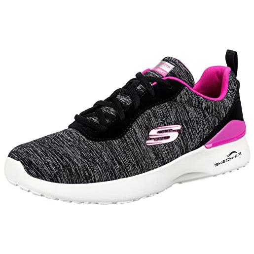 Skechers skech-air dynamight paradise waves, scarpe da ginnastica donna, nero, 35 eu