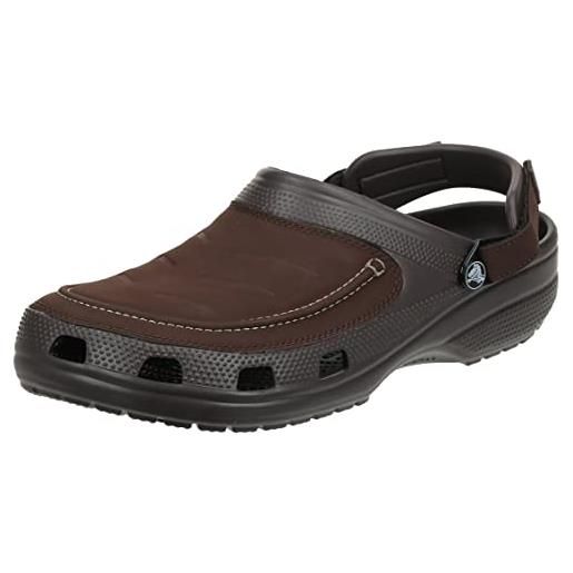 Crocs yukon vista ii clog m, zoccoli uomo, nero, 43 44 eu