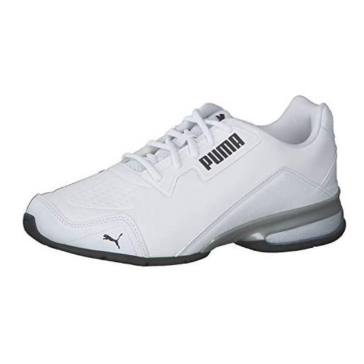 PUMA leader vt tech, sneaker unisex - adulto, bianco (bianco puma white puma black), 45 eu