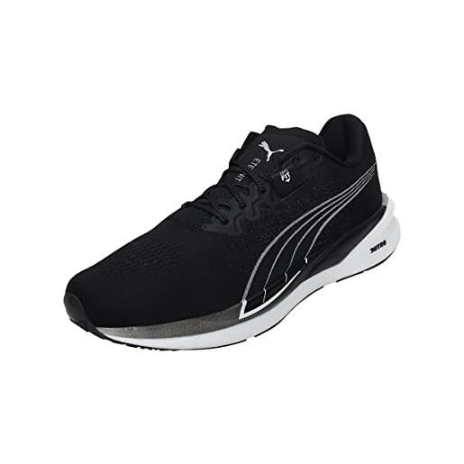 PUMA eternity nitro, scarpe per jogging su strada uomo, nero black white, 42 eu