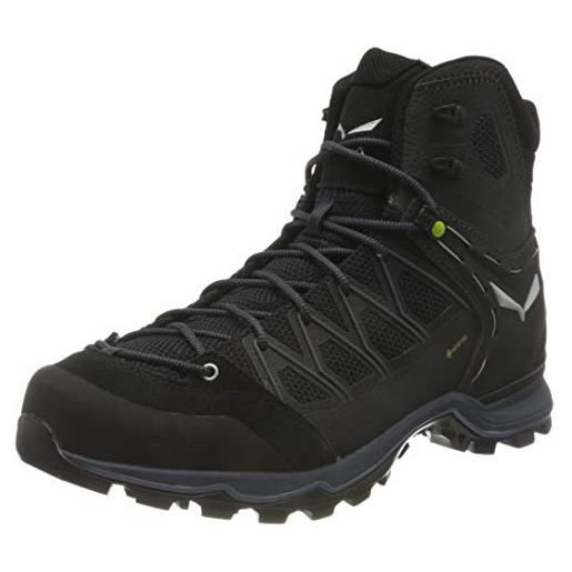SALEWA ms mountain trainer lite mid gore-tex, scarpe uomo, black/black, 47 eu