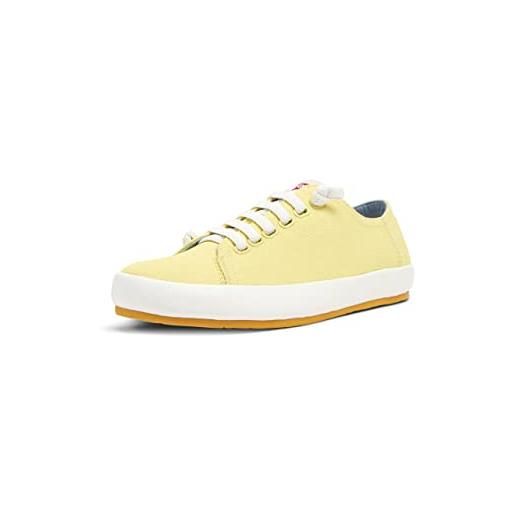 Camper peu rambla vulcanizado-21897, sneaker casual donna, giallo, 40 eu