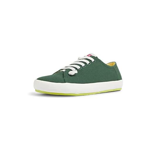 Camper peu rambla vulcanizado-21897, sneaker casual donna, verde scuro, 37 eu