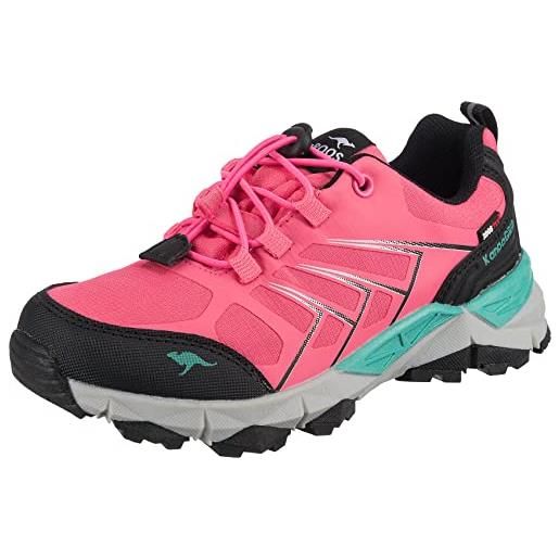 KangaROOS k-ad ground rtx, scarpe da ginnastica donna, margherita rosa menta, 37 eu