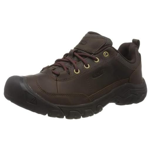 KEEN targhee 3 oxford, scarpe da escursionismo uomo, dark earth/mulch, 42.5 eu