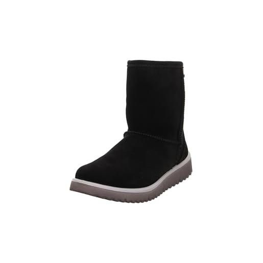 Geox J Bunshee PG Stivali Da Neve Per Bambine – Impermeabili, Rosa, Con Zip, Suola Antiscivolo (Taglia 33 EU)