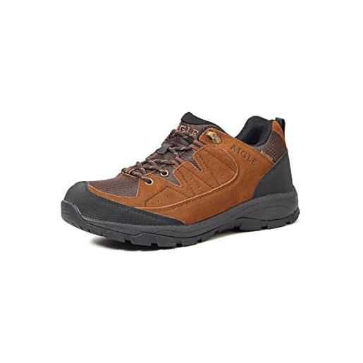 Aigle vedur low mtd, scarpe da arrampicata basse uomo, marrone (dark. Brown 001), 41 eu