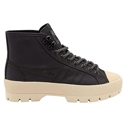 Gola coaster peak high hiker, scarpe da ginnastica donna, bianco ardesia, 38 eu