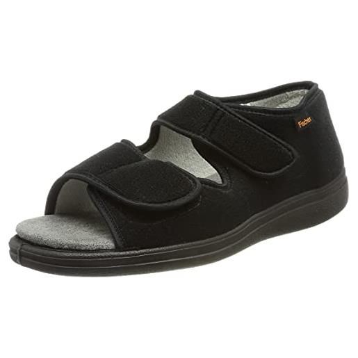 Fischer Markenschuh fischer bad wiessee, pantofole unisex-adulto, dunkelgrau, 36 eu
