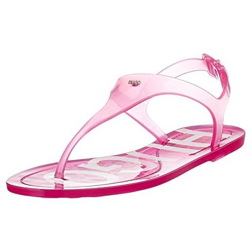 HUGO emma flat sandal-tr, donna, bright pink671, 40 eu