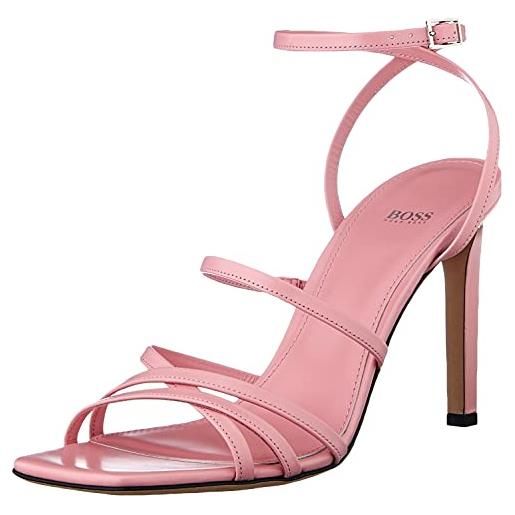BOSS lily 90-c, sandali con tacco donna, bright pink675, 41 eu