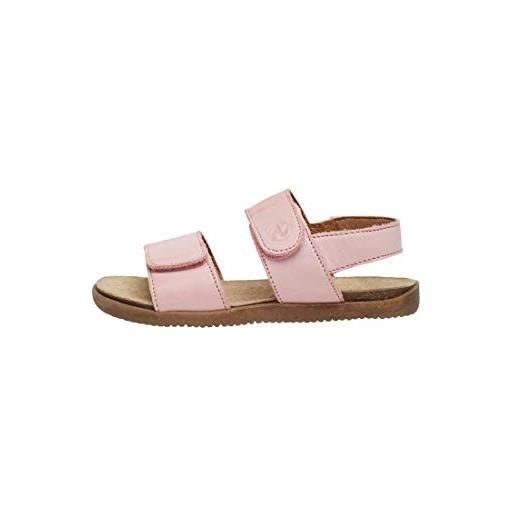 Naturino colm-sandalo in nappa spazzolata rosa 26