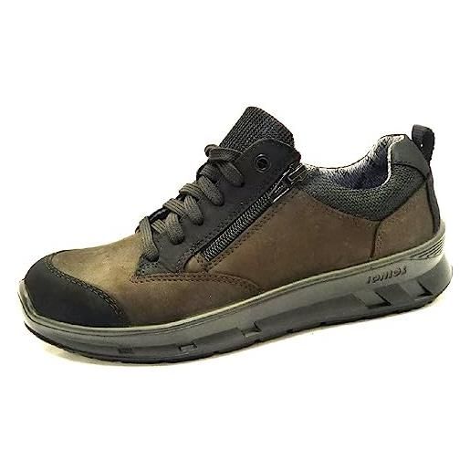 Jomos Uomo Scarpe da Ginnastica Morbide Sneakers Scarpe Basse pelle Nero