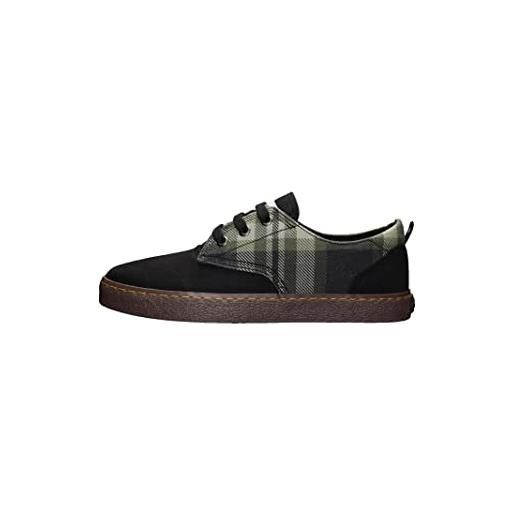 Ethletic fair sneaker brody, scarpe da ginnastica unisex-adulto, tartan mystic green, 38 eu