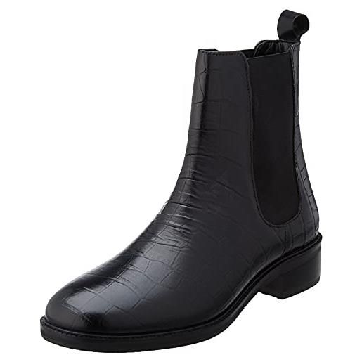 Pepe Jeans orsett chelsea, boot da donna, (999black), 39 eu