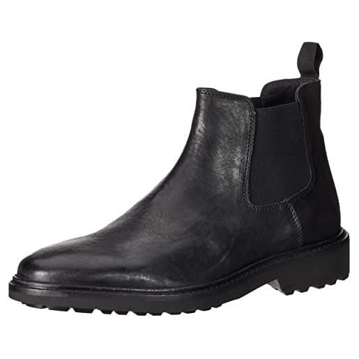 Geox u cannaregio b, stivaletti uomo, nero (black), 43 eu