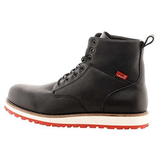 Levi's, lace-up shoes uomo, black, 43 eu
