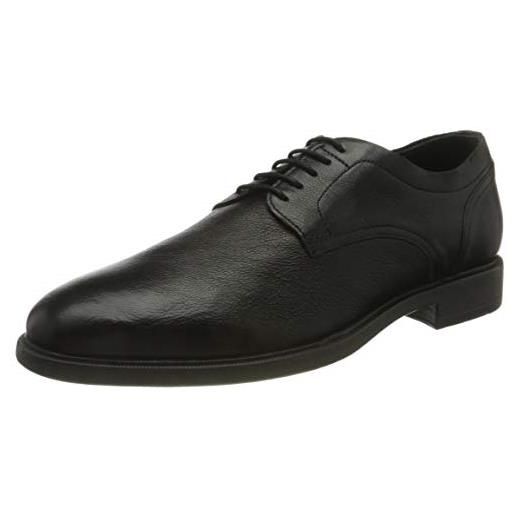 Geox u terence b, scarpe uomo, nero (black), 39 eu