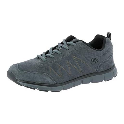 Brütting - glendale, scarpe tecniche da uomo, grigio (grau (grau/schwarz)), 36