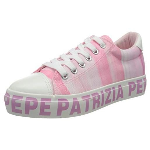 Patrizia Pepe Kids ppj62, scarpe da ginnastica donna, rosa, 33 eu