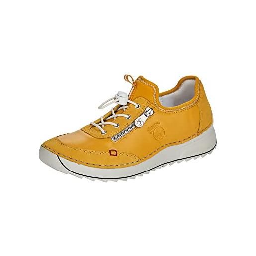 Rieker 51562, scarpe da ginnastica donna, yellow, 36 eu