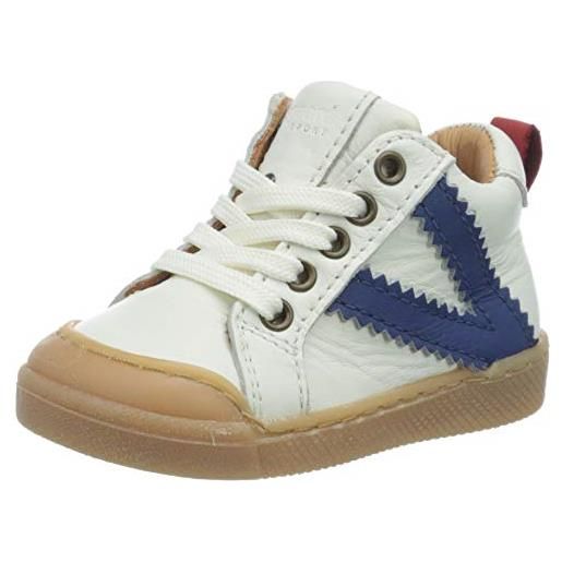 Bisgaard sylvester, scarpe da ginnastica basse unisex-bimbi 0-24, bianco (white 1104), 21 eu