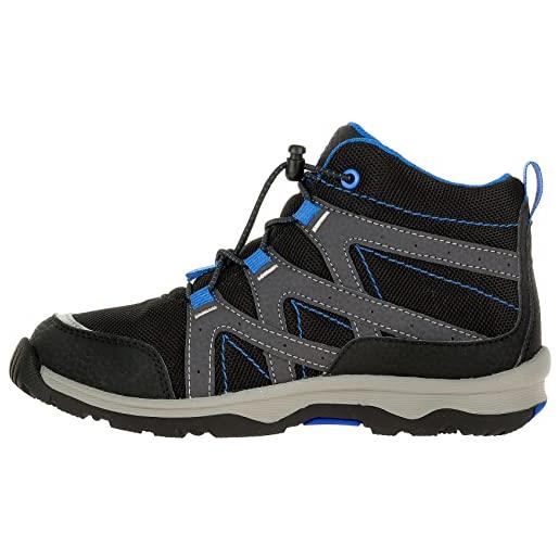 Kamik bonegtx, sneaker a collo alto, nero (black blue bbl), 36 eu