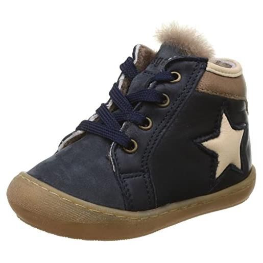 Bisgaard samuel first walker shoe - scarpe da bambino, (blu navy), 20 eu