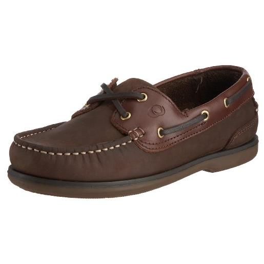 Quayside clipper, scarpe da barca unisex-adulto, marrone (oak/chestnut 001), 41 eu