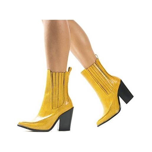 L'Intervalle monterey, stivali a metà polpaccio donna, mustard anda o co, 40 eu