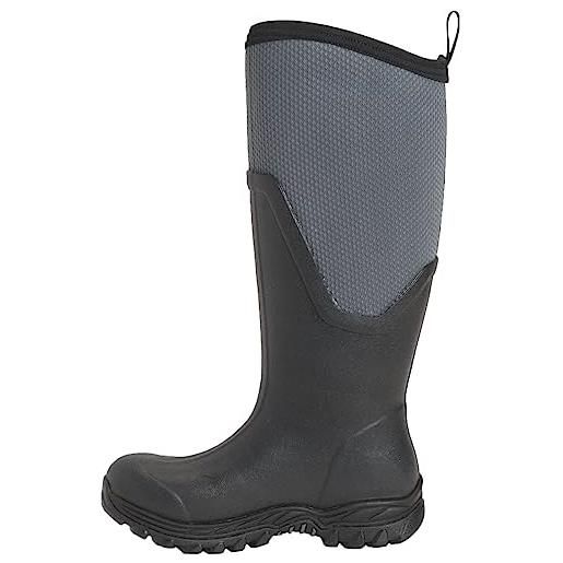 Muck Boots arctic sport ii tall, stivali in gomma donna, black/grey, 22.5 eu