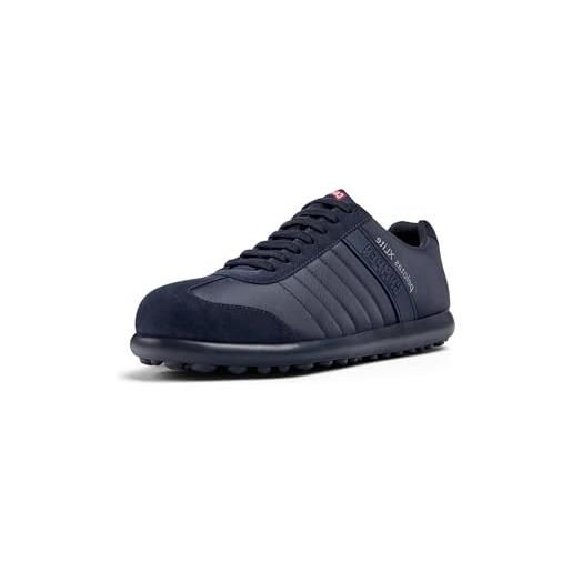 Camper Iman Plain Toe Oxford In Dark Green
