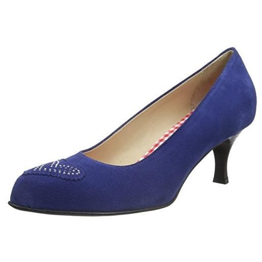 Diavolezza diana, scarpe décolleté donna, blu (blue), 36 eu