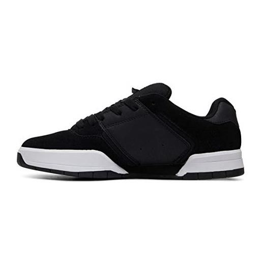 DC Shoes central, scarpe da skateboard uomo, nero (black/white bkw), 42 eu
