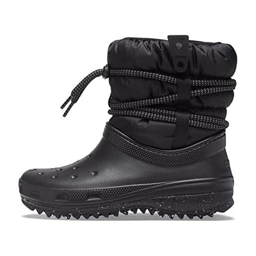 Crocs classic neo puff luxe boot 207312-001, womens boots, black, 38/39 eu