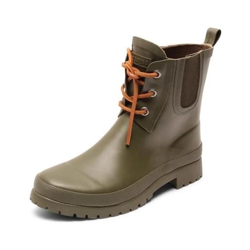 Bisgaard rubber boot junior, stivali di gomma donna, verde (green 30), 41 eu
