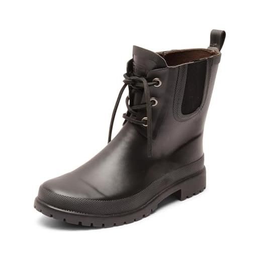 Bisgaard rubber boot junior, stivali di gomma donna, nero (black 50), 41 eu