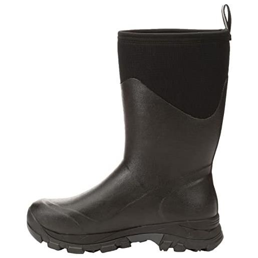 Muck Boots arctic ice mid agat, stivali in gomma uomo, nero, 46 eu