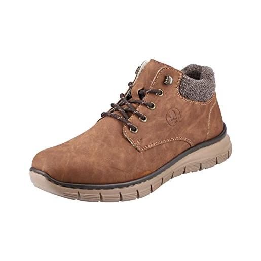 Rieker b5632, stivali alla moda uomo, marrone (brown 24), 46 eu