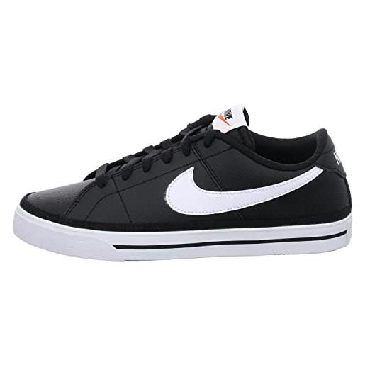 Nike court legacy, scarpe da ginnastica bambino, nero (black/white-gum light brown), 40 eu