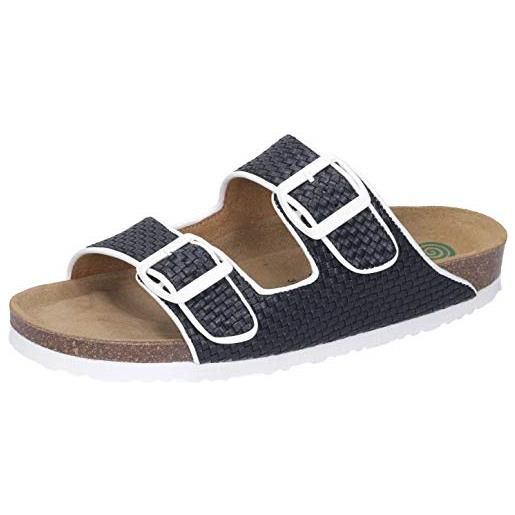 Sandali Dr. Brinkmann 708028 Donna – Pelle Morbida, Suola In PU, Chiusura A Strappo, Tacco Piatto, Vestibilità Normale