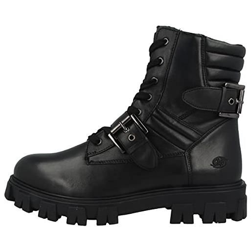 Dockers by Gerli 49jd203, stivali alla moda donna, nero, 42 eu