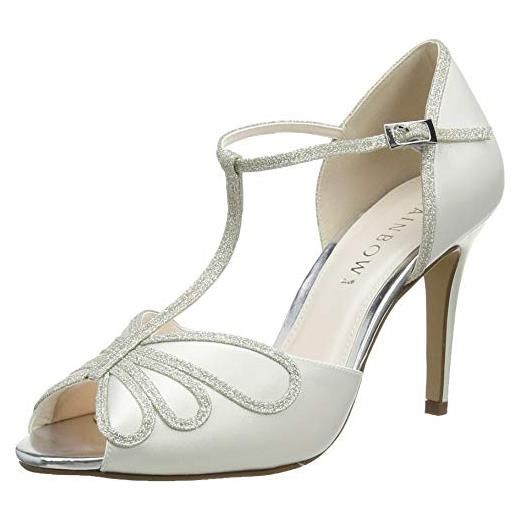 Rainbow Club luciana, scarpe décolleté donna, avorio, 36.5 eu