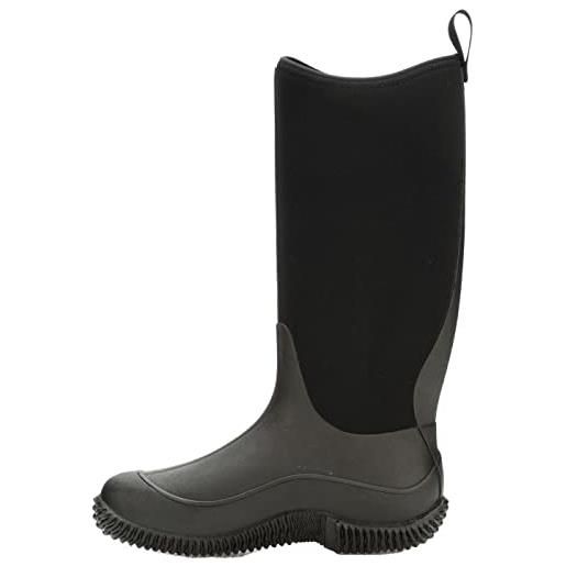 Muck Boots hale, stivali in gomma donna, plaid nero e grigio, 40 eu