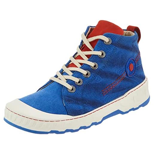 Kickers kickrup, scarpe da ginnastica uomo, rosso blu, 35 eu