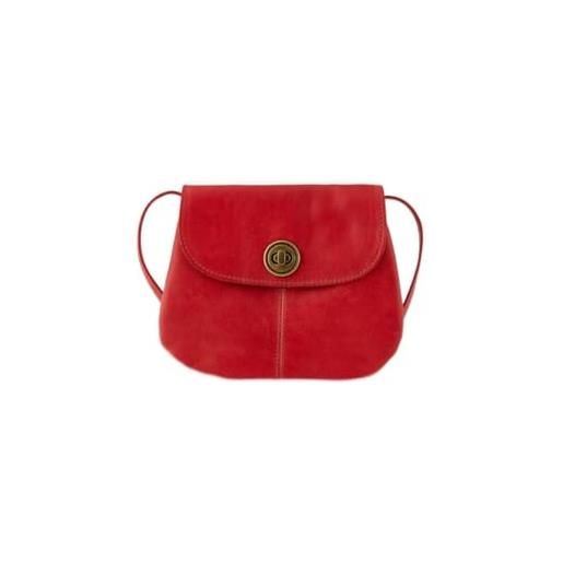 PIECES pctotally royal leather party bag noos - borse a tracolla donna, nero (black), 5x15x18 cm (b x h t)
